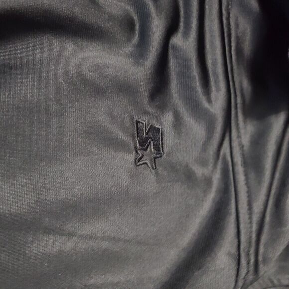 Starter Mens Jacket Black Size 3XL 100% Polyester Zip Windbreaker Long Sleeve - Picture 10 of 12